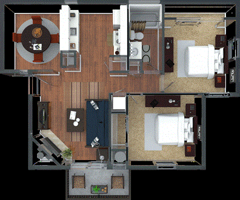2 bed 1 bath at Rocklin Manor  Apartments, California, 95677
